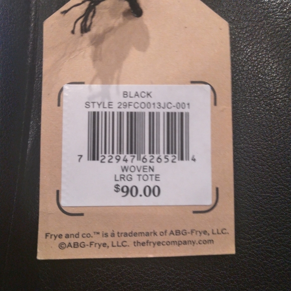 NWT FRYE AND CO. FAUX LEATHER BAG - Picture 3 of 8